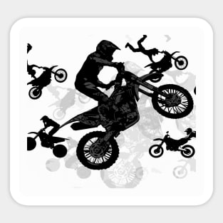 Extreme Stuntmen - Freestyle Motocross Riders Sticker